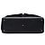 Bamboo Borsa Satchel Gucci in camoscio nero con bambù - vista 3