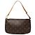 Louis Vuitton Monogram Pochette Accessoires Schultertasche Braun