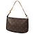 Louis Vuitton Monogram Pochette Accessoires Schultertasche Braun - Ansicht 2