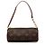 Borsa a mano Louis Vuitton Monogram Papillon Pochette Marrone