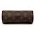 Borsa a mano Louis Vuitton Monogram Papillon Pochette Marrone - vista 3