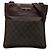 Borsa a tracolla Gucci GG Denim marrone
