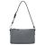 Borsa a tracolla Prada Saffiano Lux Pochette Grigia Grigio