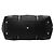 Sac Duffle Gucci XL GG en nylon noir avec bande Web - vue 3