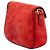 Borsa a tracolla Gucci Lady Web Medium in camoscio rosso - vista 2