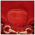 Borsa a tracolla Gucci Lady Web Medium in camoscio rosso - vista 5
