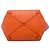 Prada Vitello Daino Tote Orange - Ansicht 3
