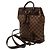 Zaino Louis Vuitton Damier Soho N51132 Marrone Damier ebene - vista 2