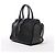 Borsa Saint Laurent Paris Downtown Cabas in pelle e borchie Nera 481909 Nero - vista 2