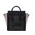 Céline Borsa Celine Luggage Nano in pelle e camoscio Nero x Rosa