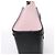 Céline Borsa Celine Luggage Nano in pelle e camoscio Nero x Rosa - vista 7