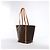 Louis Vuitton Sac Shopping Monogram Canvas Shoulder Bag in Brown M51108 Marrone - vista 3