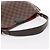 Borsa a tracolla Louis Vuitton Graceful PM Damier Ebene in marrone N44044 Rosso - vista 11