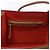 Céline Borsa a mano Celine Luggage Phantom in pelle Beige x Red - vista 12