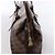 Borsa a tracolla Louis Vuitton Chelsea Damier Ebene in marrone N51119 Rosso - vista 5
