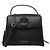 Borsa a mano 2Way Burberry Camberley in pelle nera Nero