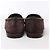 Mocassini Chanel CC logo in camoscio x shearling marroni, taglia 40.5 EU Marrone - vista 11