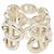 Hermès Hermes Chaine d'Ancre Enchainée GM Ring Silber - Ansicht 3