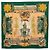 Hermès Foulard Hermes Carre 90 Sanssouci Palace Multicolore Verde