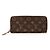 Monedero Louis Vuitton Monogram Castaño Fucsia Monograma