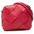 Borsa a tracolla Bottega Veneta Maxi Intrecciato Mini Cassette Rosa