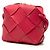 Borsa a tracolla Bottega Veneta Maxi Intrecciato Mini Cassette Rosa - vista 2
