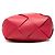 Borsa a tracolla Bottega Veneta Maxi Intrecciato Mini Cassette Rosa - vista 3
