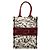 Borsa Christian Dior Dior Book Tote Vertical Nero Bianco Rosso
