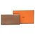 Hermès Portafoglio lungo Hermes Citizen Twill in pelle Swift marrone - vista 8