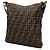 Borsa a tracolla Fendi Zucca Selleria Marrone - vista 2