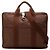 Hermès Borsetta Hermes Herline in tela marrone