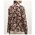 Kenzo Paris Camisa de seda con estampado floral Negro Rosa - vista 2