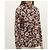 Kenzo Paris Camisa de seda con estampado floral Negro Rosa - vista 4