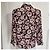Kenzo Paris Camisa de seda con estampado floral Negro Rosa - vista 6