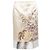 Dries Van Noten Midirock mit Blumenprint und Metallic-Saum Beige Metallisch