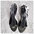 Giuseppe Zanotti Sandali wedge decorati Nero Metallico - vista 2