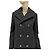 Céline Celine Black Double-Breasted Wool Coat, Size 38  Pre-owned - view 2