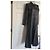 Autre Marque Stand Studio Alte Midi-Kleid aus schwarzem Leder - Ansicht 3