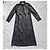 Autre Marque Stand Studio Alte Midi-Kleid aus schwarzem Leder - Ansicht 4