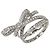 Anello Chanel Ruban de Diamond Band Ring in oro bianco 18K