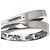 Anello Chanel Ruban de Diamond Band Ring in oro bianco 18K - vista 5