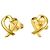 Orecchini Tiffany & Co. Loving Heart D'oro - vista 2
