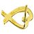 Orecchini Tiffany & Co. Loving Heart D'oro - vista 4