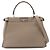 Borsa Fendi Selleria Peekaboo Regular Beige