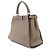 Borsa Fendi Selleria Peekaboo Regular Beige - vista 4