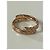 Anello Chanel Coco Crush in oro beige e diamanti - vista 2