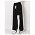 Acne Studios Maxirock aus modernem Krepp mit Schlitz - Schwarz - Ansicht 2