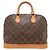 Borsa Louis Vuitton Monogram Alma Marrone