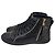 Louis Vuitton High-Top Sneaker Schwarz Leder