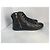 Louis Vuitton High-Top Sneaker Schwarz Leder - Ansicht 3